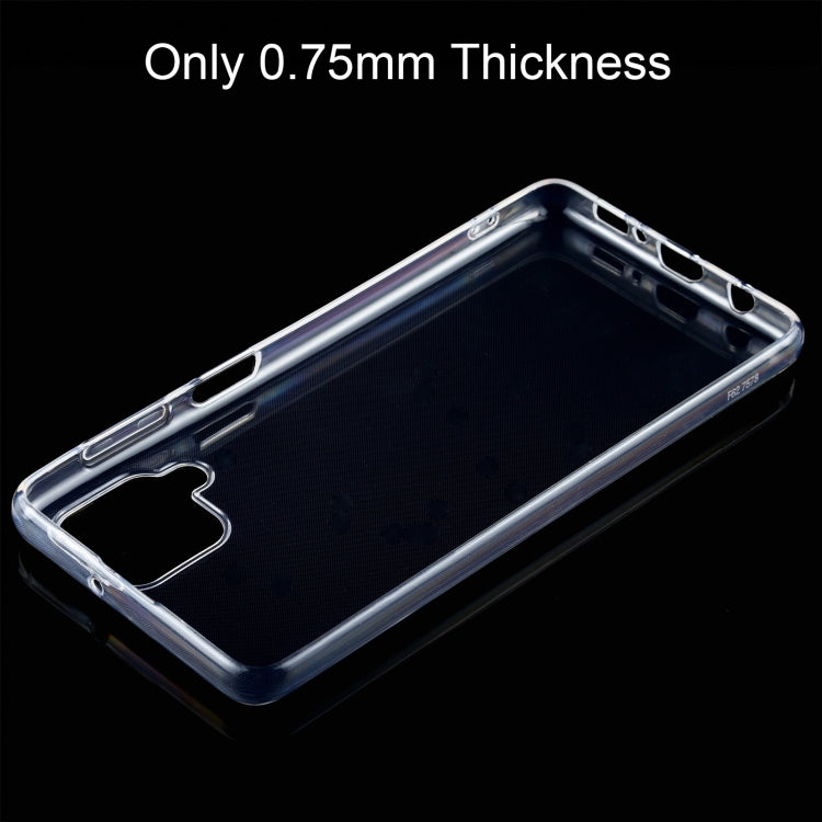 Custodia TPU trasparente ultrasottile per Samsung Galaxy F62