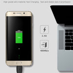 Cavo USB a USB-C 2,4A ricarica rapida 1 metro
