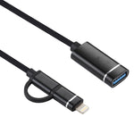 Cavo adattatore USB 3.0 e Type-C 11 cm