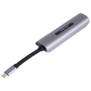 V157A 7 in 1 da USB-C/Tipo-C a PD + USB 3.0 x 3 + SD + TF + porte HDMI Docking station HUB e lettore di schede