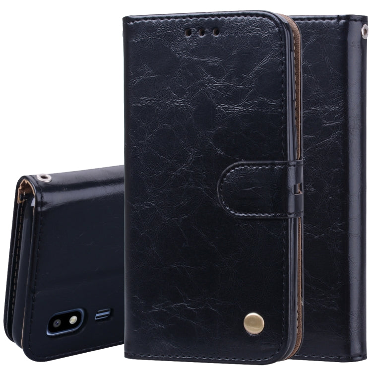 Custodia portafoglio in pelle per Samsung Galaxy A2 Core