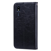 Custodia portafoglio in pelle per Samsung Galaxy A2 Core