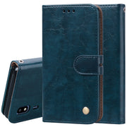 Custodia portafoglio in pelle per Samsung Galaxy A2 Core