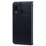Custodia portafoglio in pelle per Samsung Galaxy A20e
