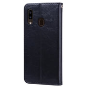 Custodia portafoglio in pelle per Samsung Galaxy A20e
