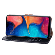 Custodia portafoglio in pelle per Samsung Galaxy A20e