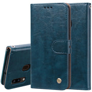 Custodia portafoglio in pelle per Samsung Galaxy A20e