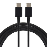 Cavo dati di ricarica rapida da USB-C/Type-C maschio a USB-C/Type-C maschio da 33 W 6 A per Samsung Galaxy Note 10, lunghezza cavo: 1 m