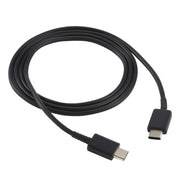Cavo dati di ricarica rapida da USB-C/Type-C maschio a USB-C/Type-C maschio da 33 W 6 A per Samsung Galaxy Note 10, lunghezza cavo: 1 m