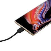 Cavo dati di ricarica rapida da USB-C/Type-C maschio a USB-C/Type-C maschio da 33 W 6 A per Samsung Galaxy Note 10, lunghezza cavo: 1 m