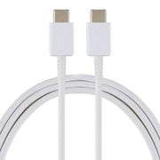 Cavo dati di ricarica rapida da USB-C/Type-C maschio a USB-C/Type-C maschio da 33 W 6 A per Samsung Galaxy Note 10, lunghezza cavo: 1 m