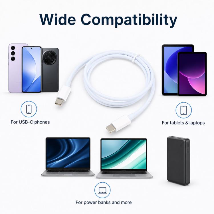 Cavo USB-C 33W 6A 1 metro per Samsung Galaxy Note 10