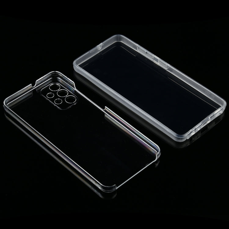 Per Samsung Galaxy A32 4G PC+TPU Custodia per cellulare trasparente all-inclusive ultrasottile su entrambi i lati, For Samsung Galaxy A32 4G