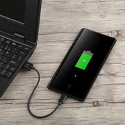 Cavo dati di ricarica e sincronizzazione da USB a USB-C/Type-C, lunghezza cavo: 22 cm, 22cm USB to Type-C Black, 22cm USB to Type-C White