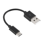 Cavo dati di ricarica e sincronizzazione da USB a USB-C/Type-C, lunghezza cavo: 14 cm, 14cm USB to Type-C Black, 14cm USB to Type-C White
