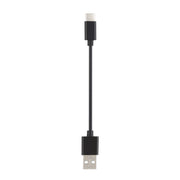 Cavo dati di ricarica e sincronizzazione da USB a USB-C/Type-C, lunghezza cavo: 14 cm, 14cm USB to Type-C Black, 14cm USB to Type-C White