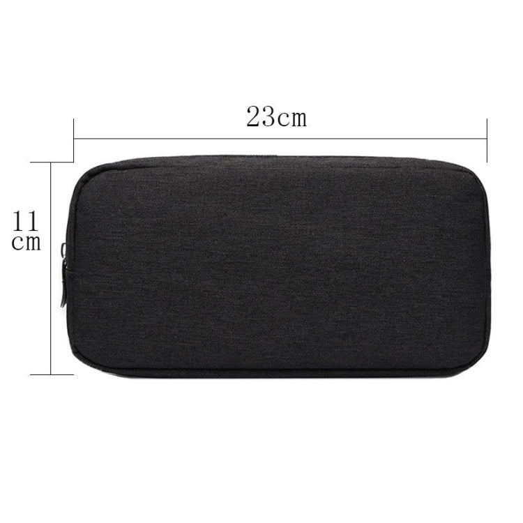 Alimentatore multifunzionale per custodia per cavo dati per caricabatterie per cuffie, dimensioni: L, 23 x 11,5 x 5,5 cm