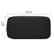 Alimentatore multifunzionale per custodia per cavo dati per caricabatterie per cuffie, dimensioni: L, 23 x 11,5 x 5,5 cm