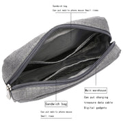 Alimentatore multifunzionale per custodia per cavo dati per caricabatterie per cuffie, dimensioni: L, 23 x 11,5 x 5,5 cm