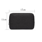 Alimentatore multifunzionale per custodia per cavo dati per caricabatterie per cuffie, dimensioni: S, 17 x 11,5 x 5,5 cm