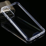Per Samsung Galaxy S21 FE Custodia protettiva in TPU trasparente antiurto a quattro angoli + PC, For Samsung Galaxy S21 FE