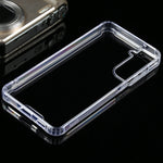Per Samsung Galaxy S21 FE Custodia protettiva in TPU trasparente antiurto a quattro angoli + PC, For Samsung Galaxy S21 FE