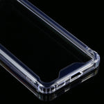 Per Samsung Galaxy S21 FE Custodia protettiva in TPU trasparente antiurto a quattro angoli + PC, For Samsung Galaxy S21 FE