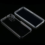 Per Samsung Galaxy A32 5G PC + TPU Custodia per cellulare trasparente all-inclusive ultrasottile su entrambi i lati, For Samsung Galaxy A32 5G