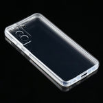 Per Samsung Galaxy S21 FE PC+TPU Custodia morbida trasparente bifacciale ultrasottile a copertura totale, For Samsung Galaxy S21 FE