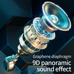 Auricolari Bluetooth C1 TWS con Touch Display