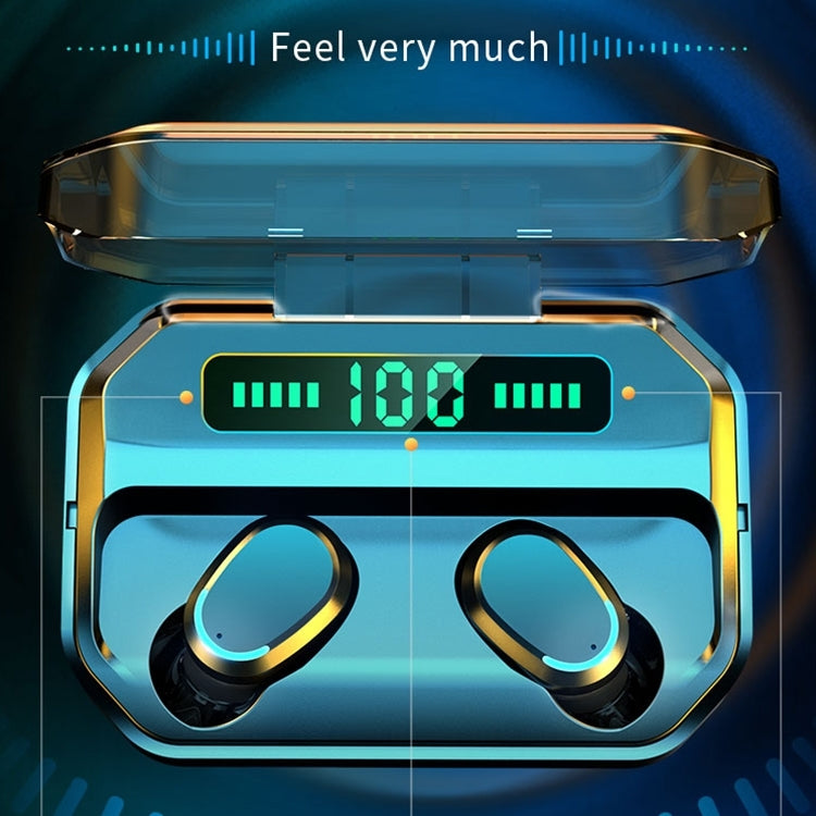 M8 Bluetooth 5.0 TWS Touch Display digitale Vero auricolare Bluetooth wireless con scatola di ricarica