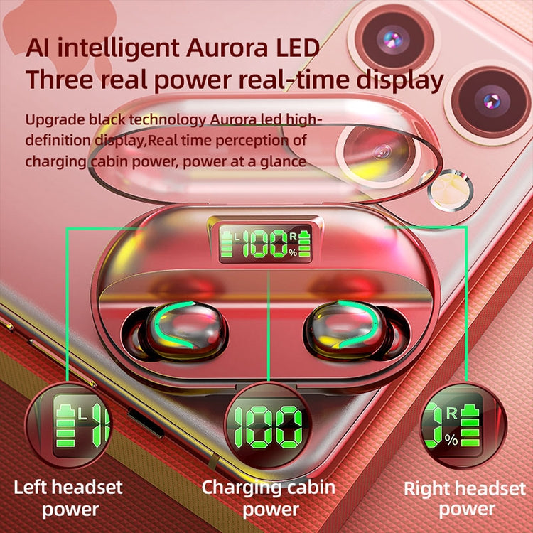 Auricolari Bluetooth T2 con Touch e Ricarica Wireless