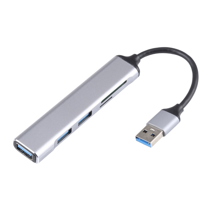 Slot per scheda USB 3.0 a SD/TF 5 in 1 + 3 porte USB 3.0 Docking station HUB multifunzione, USB 3.0