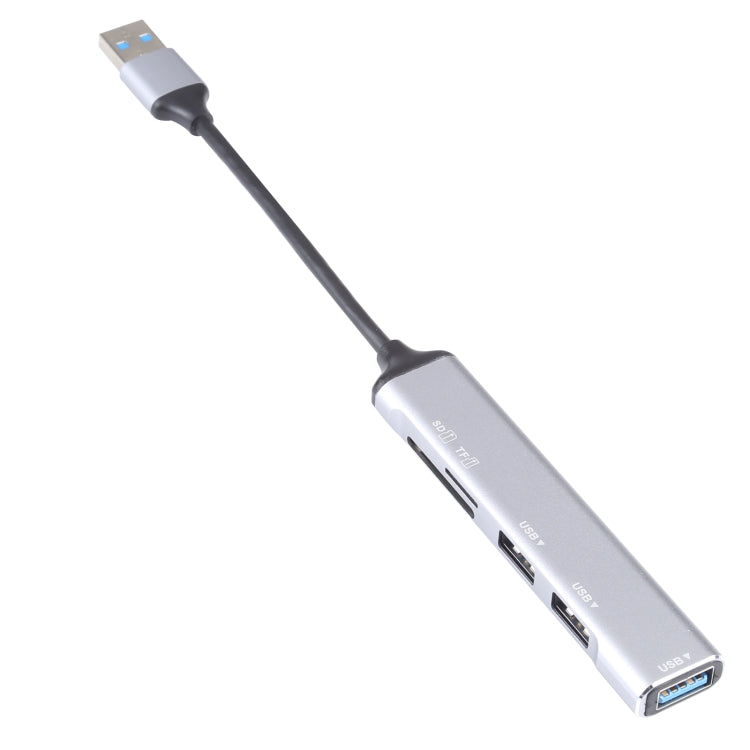 Slot per scheda USB 3.0 a SD/TF 5 in 1 + 3 porte USB 3.0 Docking station HUB multifunzione, USB 3.0