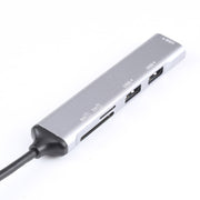 Slot per scheda USB 3.0 a SD/TF 5 in 1 + 3 porte USB 3.0 Docking station HUB multifunzione, USB 3.0