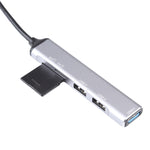 Slot per scheda USB 3.0 a SD/TF 5 in 1 + 3 porte USB 3.0 Docking station HUB multifunzione, USB 3.0