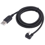 Cavo ricarica USB-C a USB maschio con treccia nylon 1,5m