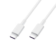 Cavo dati di ricarica rapida originale Huawei CP43 5A da USB-C / Type-C a USB-C / Type-C, lunghezza cavo: 1 m