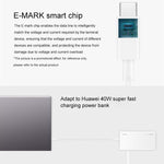 Cavo ricarica rapida Huawei CP43 5A USB-C 1 metro