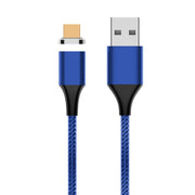 Cavo dati magnetico intrecciato in nylon da USB a micro USB M11 3A, lunghezza cavo: 1 m, Micro USB