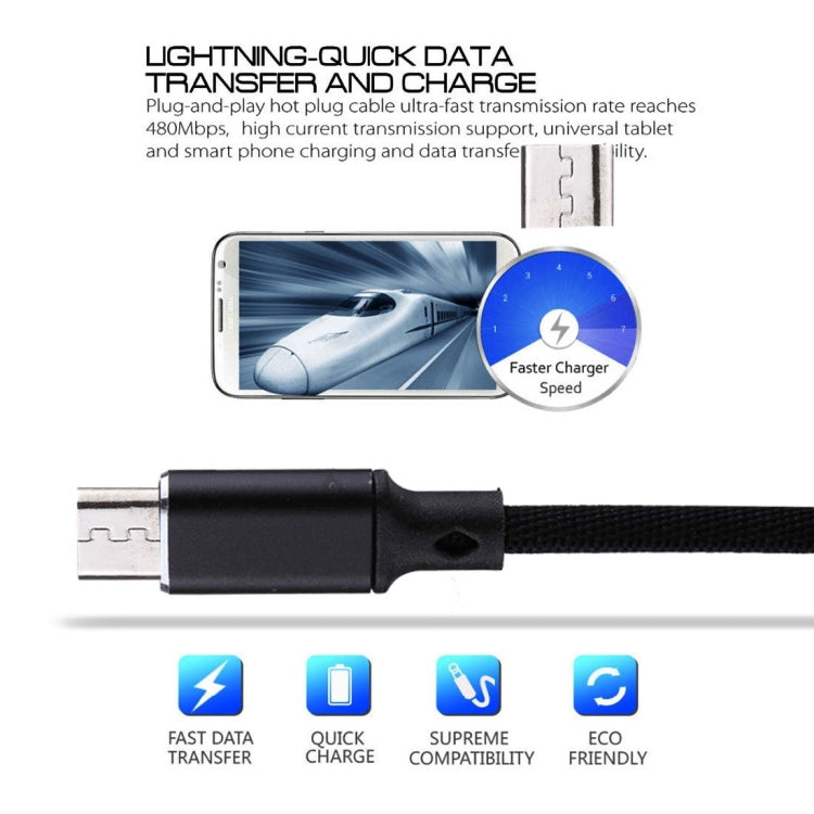 Per Samsung, Huawei, Xiaomi, HTC, LG, Sony, Lenovo e altri smartphone, Micro USB Black, Micro USB Pink, Micro USB Grey, Micro USB Blue, Micro USB Red, Micro USB White