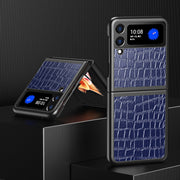 Custodia pieghevole in pelle per Samsung Galaxy Z Flip