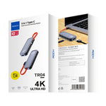 Docking station ROCK RT16 5 in 1 USB-C con HDMI 4K