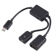 Cavo adattatore OTG Micro USB da 1 a 2