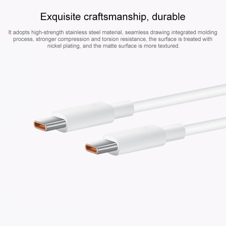 Cavo dati di ricarica originale Huawei CC800 6A Type-C / USB-C a Type-C / USB-C, lunghezza: 1,8 m