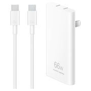 Adattatore di alimentazione per caricabatterie da viaggio ultrasottile GaN originale Huawei da 66 W con cavo Type-C / USB-C