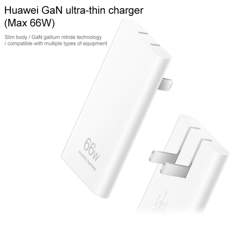 Adattatore caricabatterie Huawei GaN 66W con cavo USB-C