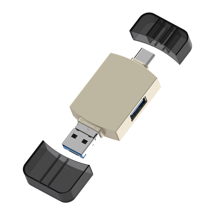 Lettore schede 3 in 1 USB-C a USB Micro USB OTG