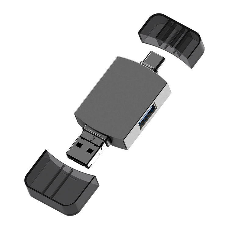 Lettore schede 3 in 1 USB-C a USB Micro USB OTG