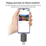 Lettore schede 3 in 1 USB-C a USB Micro USB OTG